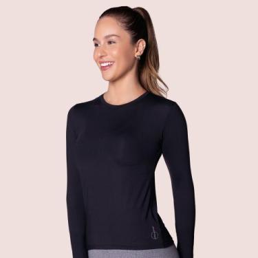 Imagem de Blusa Manga Longa Selene Proteção Uv50+ Modelo Feminino Para Praia Pis