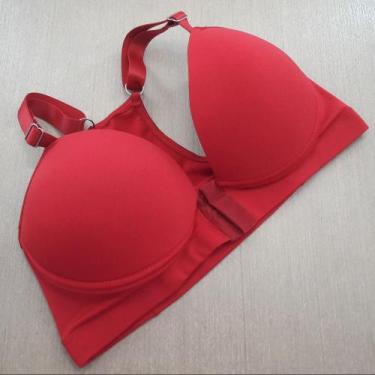 Imagem de Sutiã Plus Size Sustentação Nadador Cor:RubiTamanho:52 - Class Lingeri