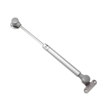 Imagem de 1 dobradiça de suporte de porta de armário dobradiça hidráulica de batente aleatória força ajustável suporte de elevador ferragens para móveis (prata)