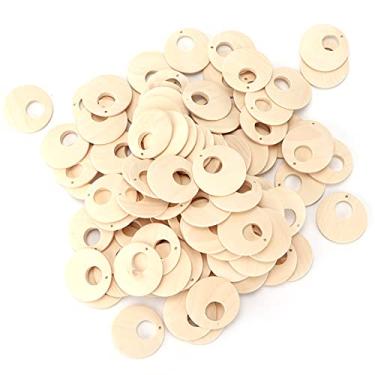 Imagem de Ainoli 100 peças de brincos de madeira duráveis ​​e leves, faça você mesmo, artesanato para meninas e mulheres, amantes de artesanato