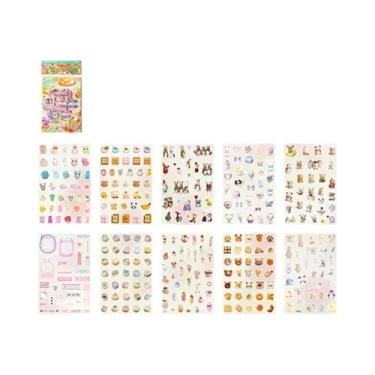 Imagem de Adesivos De Papelaria Com Tema De Culinária Japonesa Para Scrapbooking