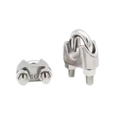 Imagem de Grampo De Cabo De Aço Inoxidável A2 Prata U-Bolt M2-M12, Ferramenta De