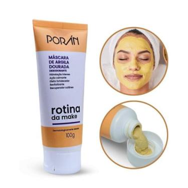 Imagem de Kit Argila Facial Poran Rotina da Make (Hidratação Facial + Detox e Co