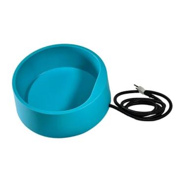 Imagem de Ｂｅｓｇａ Bebedouro aquecido para animais de estimação, comedouro estável com termostato para inverno, ideal para cães que precisam de água quente.