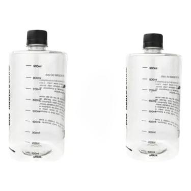 Imagem de Kit 2 Reservatórios Garrafas Para Snow Foam 1L Com Marcador