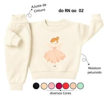 Imagem de Moletom Infantil de Frio para Menina Grosso - Roupa de Inverno para Be