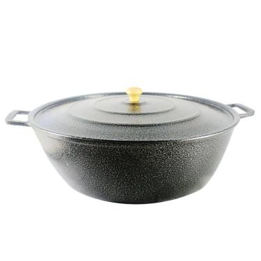 Imagem de Tacho Restaurante Alça de Alumínio Fundido Craqueado 70cm