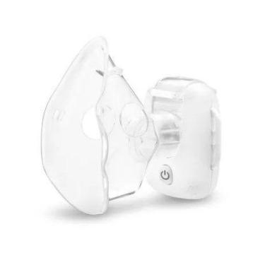 Imagem de Nebulizador Sem Fio De Rede Multilaser Air Mask Branco 110v/220v Hc221