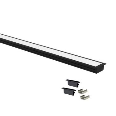 Imagem de Perfil Embutir Taschibra Fita Led Vertex 24 Com 3 Metros