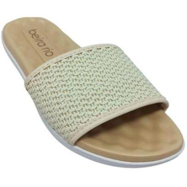 Imagem de Chinelo Beira Rio Feminino Slide Costurado-Feminino