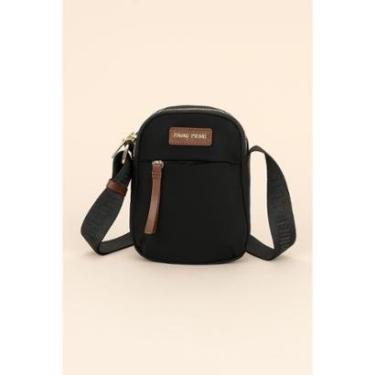 Imagem de Bolsa Pequena Transversal D Bell Outlet Fashion Preta-Feminino