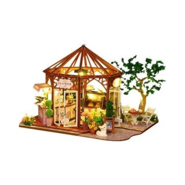 Imagem de Kit De Casa De Bonecas De Madeira Para Animais De Estimação, Quebra-Ca