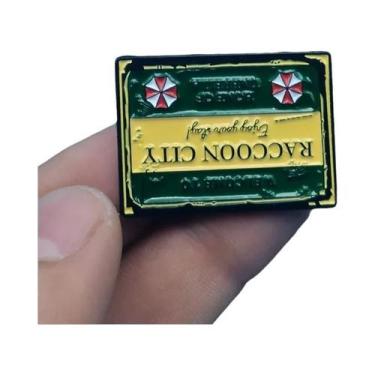 Imagem de Pin De Esmalte Raccoon City, Broche De Metal, Emblema, Decoração Para 