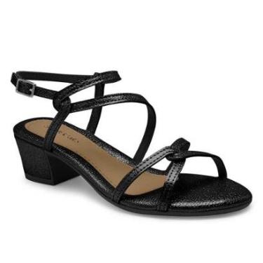 Imagem de Sandália Infantil Menina Pink Cats Saltinho Tiras Entrelaçadas-Feminino