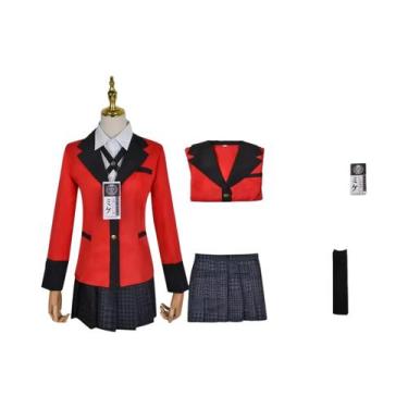 Imagem de Fantasia De Cosplay De Menina Escolar De Anime Kakegurui Jabami Yumeko