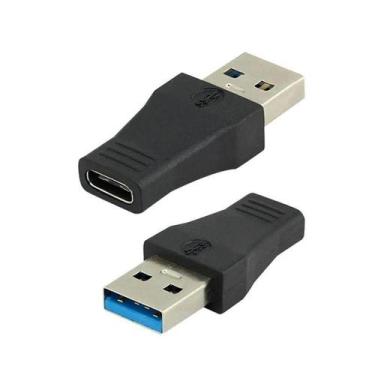 Imagem de Adapt. Smartphone Md9 Usb A Macho X Tipo C Femea -Otg Preto