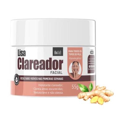 Imagem de Creme Clareador Facial Bio Soft 55g Uniformizador de Pele