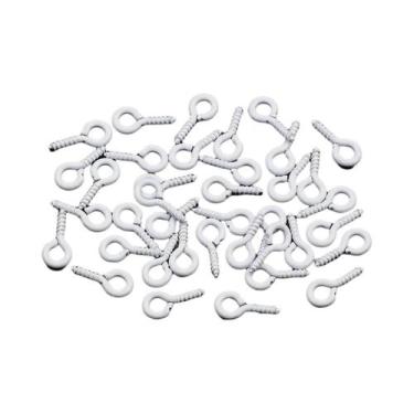 Imagem de Olhos De Parafuso Coloridos Em Liga De Zinco 100pçs 4x8/5x10mm Mini Il