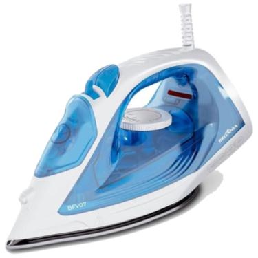Imagem de Ferro a Vapor Britânia 210ml Azul BFV07 Base Antiaderente Vapor Vertical 220v