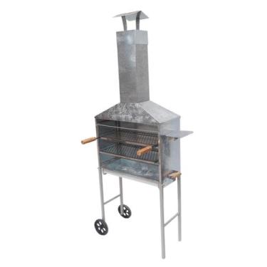 Imagem de Churrasqueira para Espetinho Churrasco Profissional Carne - INOX LAURI