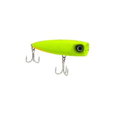 Imagem de Isca Artificial Popper Superficie Yara Shotgun 8cm 15gr, 56, Verde lim