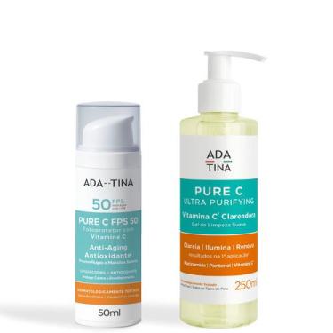 Imagem de Kit Ada Tina Pure C FPS 50 e Gel de Limpeza Vitamina C - Ada Tina Ital