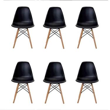 Imagem de Rivatti Kit 04 Cadeiras Eiffel S/Braço, Branca