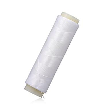 Imagem de PZRT Isca de pesca de nylon invisível carretel de linha elástica acessórios de pesca de isca, branco