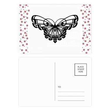 Imagem de Borboleta com asa de babado, flor de Natal, celebração, cartão postal de bênção