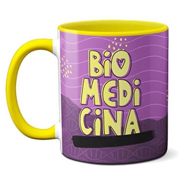 Imagem de Caneca Biomedicina Amigos Amigos Microscópio À Parte! (Amarela)