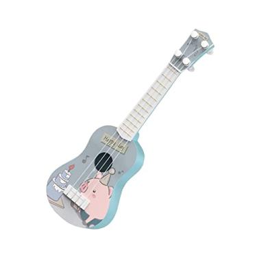 Imagem de menolana Ukulele Educacional Instrumento Musical para Presentes, CINZENTO