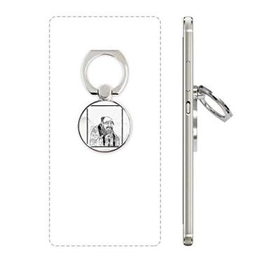 Imagem de Suporte de anel de telefone Dao Religion Lao Tzu China Suporte de argola ajustável