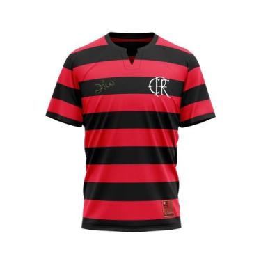 Imagem de Camiseta Flamengo Braziline Flatri Zico