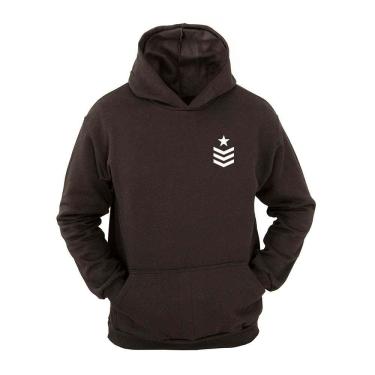 Imagem de Moletom Masculino Canguru Ragor Estampa Patente Militar