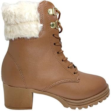 Imagem de Bota Coturno Infantil Menina Casual com Pelo Molekinha 2178.103