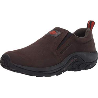 Imagem de Merrell Work Jungle Moc Couro Antiderrapante, Café, 8 Wide