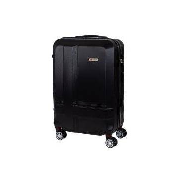 Imagem de Mala De Viagem Média 23kg 4 Rodas Travelux Arosa M (Preta)
