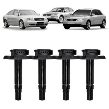 Imagem de 4x Bobinas Ignição Audi A3 A4 A6 TT Vw Golf Passat Turbo 1.8 - SEEDS A