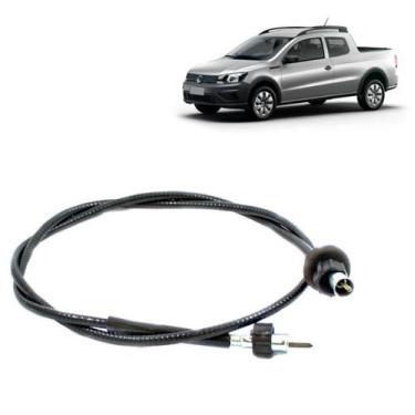 Imagem de Cabo Velocimetro Gol 1.3 1.6 Refrigerado A Ar 80 Em Diante - Mundiflex