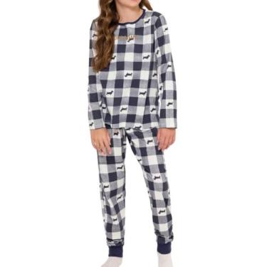 Imagem de Pijama Infantil Menina Longo Espaço Pijama 4050011, 4