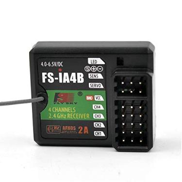 Imagem de Goolsky Flysky FS-iA4B RC Car Boat Receiver 2.4GHz 4CH 4.0-6.5V DC for FS-I10 FS-I6 FS-GT2F FS-GT2G FS-IT4S FS-I6S System Remote Controller