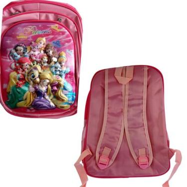 Imagem de Mochila escolar infantil das princesas - Elite