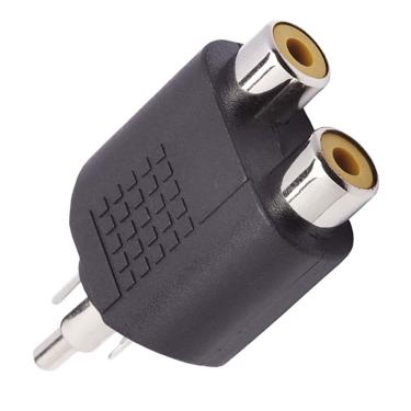 Imagem de Adaptador Fêmea RCA Dupla para PLUG RCA Níquel