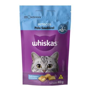 Imagem de Whiskas Petiscos Gatos Pelo Saudavel 40g Temptations Snacks