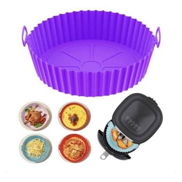 Imagem de Cesto Forma De Silicone Airfryer 20cm Protetor Antiaderente - Outlet B