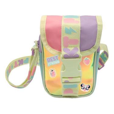 Imagem de Bolsinha Tiracolo Color Block Meninas Puket Liso