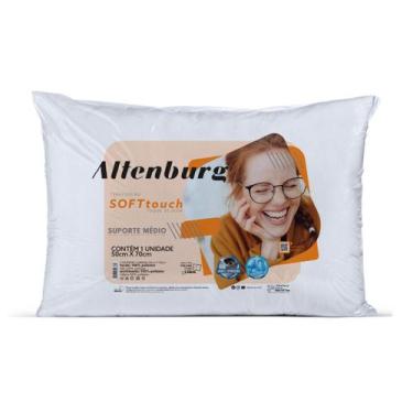 Imagem de Travesseiro Soft Touch Toque De Seda Altenburg Médio 50x70cm