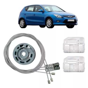 Imagem de Kit Reparo Máquina Vidro Elétrico Dianteiro I30 Hyundai - Supercenter 