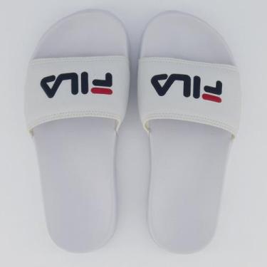 Imagem de Chinelo Fila Drifter Basic Feminino Branco, 34