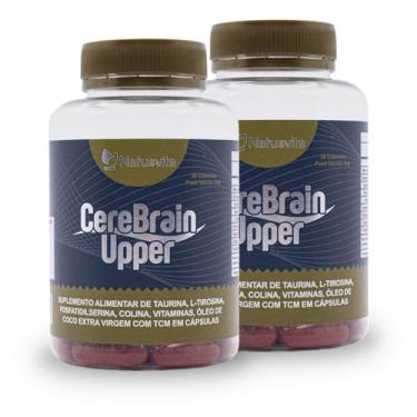 Imagem de Tirosina Taurina Fosfatidilserina Colina B6 TCM Cérebro Mental Focus Memória Cápsulas (2 und. 60 cápsulas)